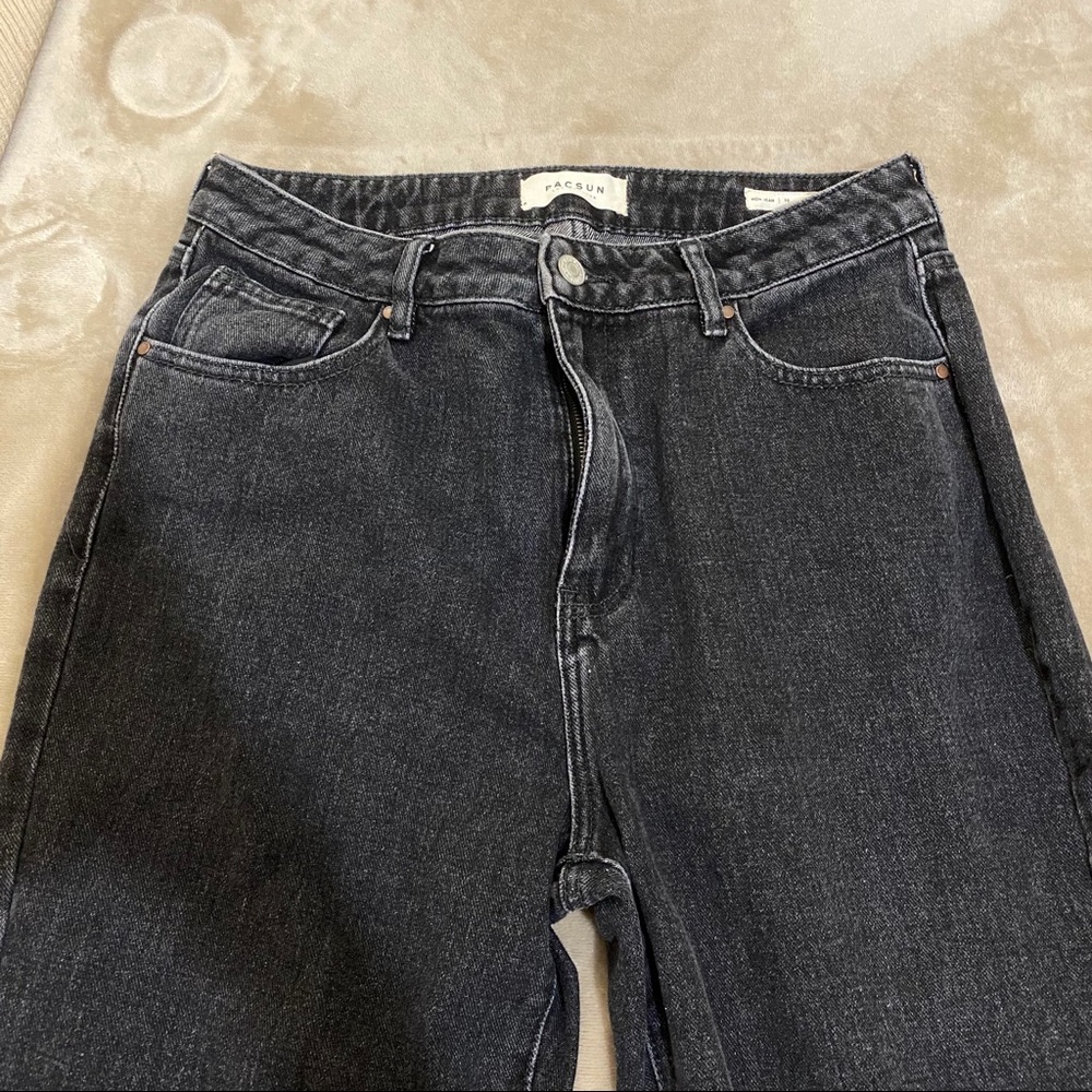 PacSun Mom Jeans Black